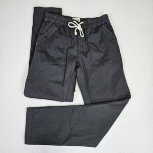 Pact Organic Cotton Field Pant Mens S Jogger Gray Lounge Casual Utility Tapered